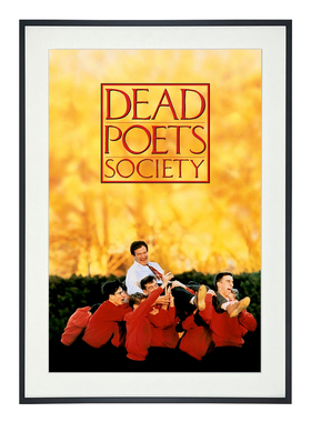 Dead Poets Society死亡诗社挂画相框摆台电影海报照片墙装饰画