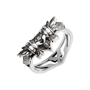 斗罗大陆2绝世唐门官方谷子联名戒指 动漫画周边王冬昊天锤银指环