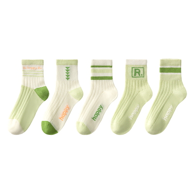 儿童袜子夏季薄款纯棉网眼