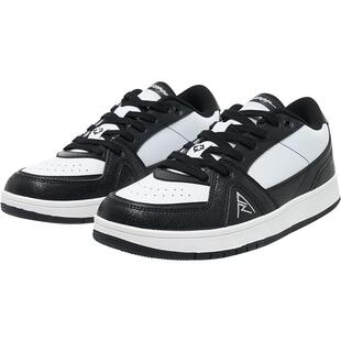 准者板鞋潮流薄底黑白经典里夫斯同款低帮革面滑板鞋运动鞋休闲鞋