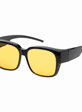 近视专用日夜两用开车夜视套镜男