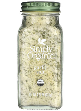 美国SimplyOrganic蒜盐西餐