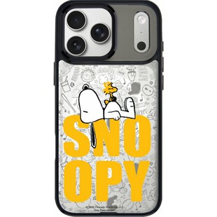 THE HOODx史努比联名 适用苹果iPhone17/16/15/Air/Pro/Max 磁吸换图手机保护壳卡通可爱高级感防摔
