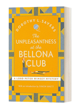 贝罗那俱乐部的不快事件 英文原版小说 The Unpleasantness at the Bellona Club 英文版 进口英语原版书籍
