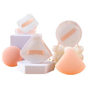 三角棉花糖粉扑套装超软粉底液粉饼化妆海绵干湿两用气垫散粉粉扑