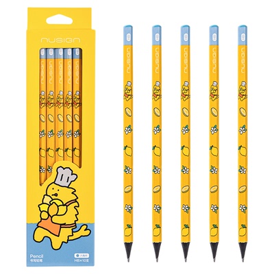 纽赛乔古漫联名六角黑木书写铅笔