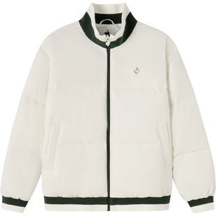 【网球】乐卡克法国公鸡官方秋冬季男款轻盈保暖短款羽绒服外套