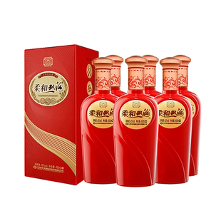 双沟专卖店柔和双沟红精品 42度450mL*6瓶 整箱装 浓香型