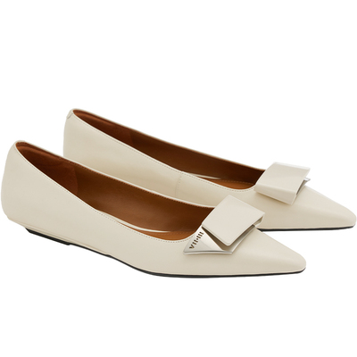 73hours尖头平底鞋法式浅口单鞋