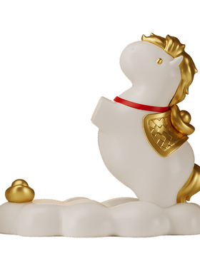 小马手机支架可爱桌面摆件