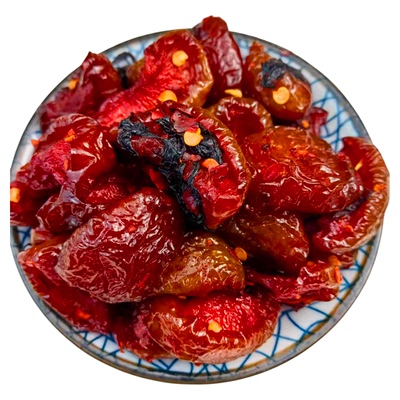 紫苏红心李干黑布林布朗无核李子