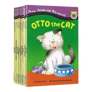 英文原版 Penguin Group 分级读物 All Aboard Reading 培珽推荐书单第1阶段绘本 Picky Nicky / Pig Out 分级阅读故事书