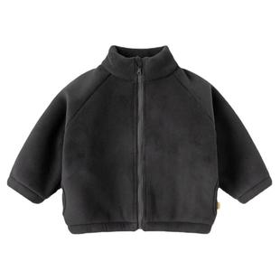 宝宝外套加绒男童冬装加厚女童上衣秋冬休闲小童衣服洋气儿童童装