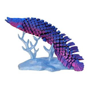 3d打印巨骨舌鱼关节鱼解压玩具摆地摊潮玩超萌送学生礼物动物玩具