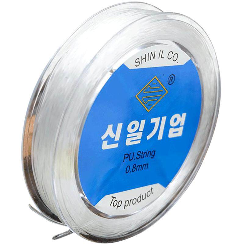 包邮透明水晶线弹力线串珠绳耐磨穿石榴石琥珀玛瑙金刚佛珠弹力绳