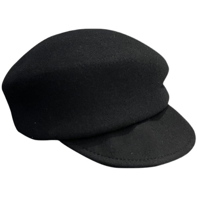 fever同款贝雷帽硬挺纯羊毛保暖