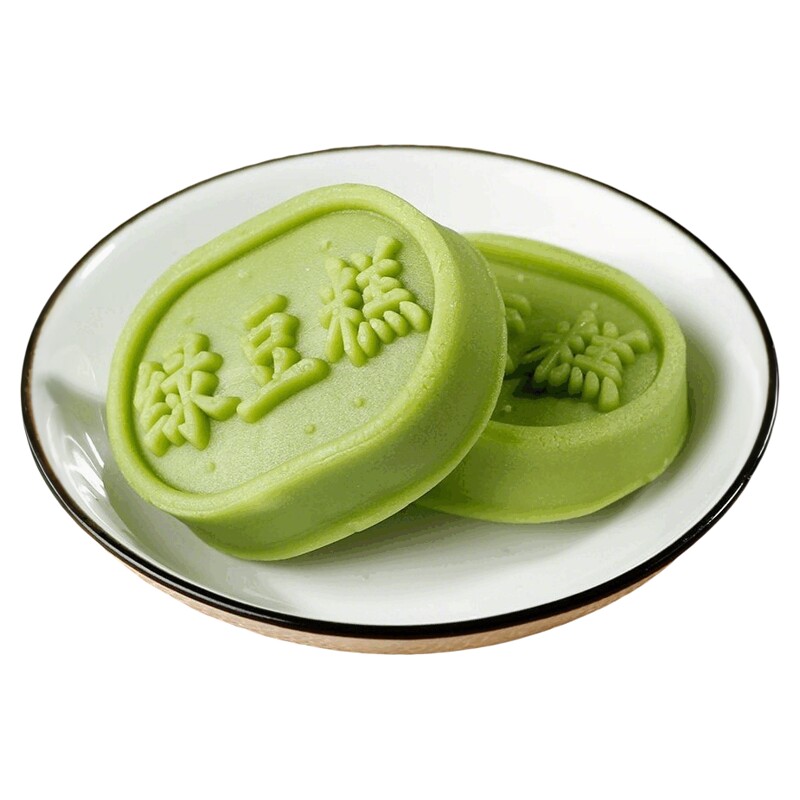 绿豆糕老式糕点无加蔗糖零食小吃