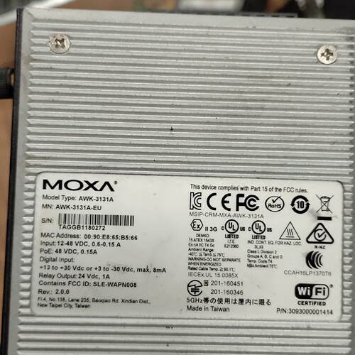议价 AWK-3131A-EU工业级线AP，，适用