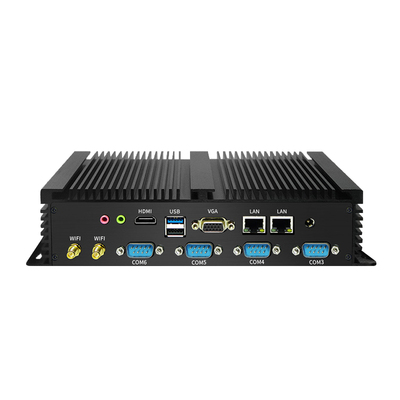 天虹i5/i7双网六串口工控机Linux低功耗工业迷你机千兆服务器主机