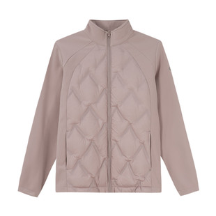 TECTOP探拓户外秋冬轻薄羽绒服女式短款保暖修身鸭绒休闲立领外套