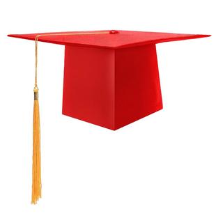 现货定制成人礼帽学士帽毕业典礼帽学位帽硕士帽博士帽成人礼帽子
