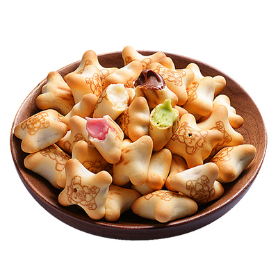 注心饼干小孩瓶装网红健康多口味