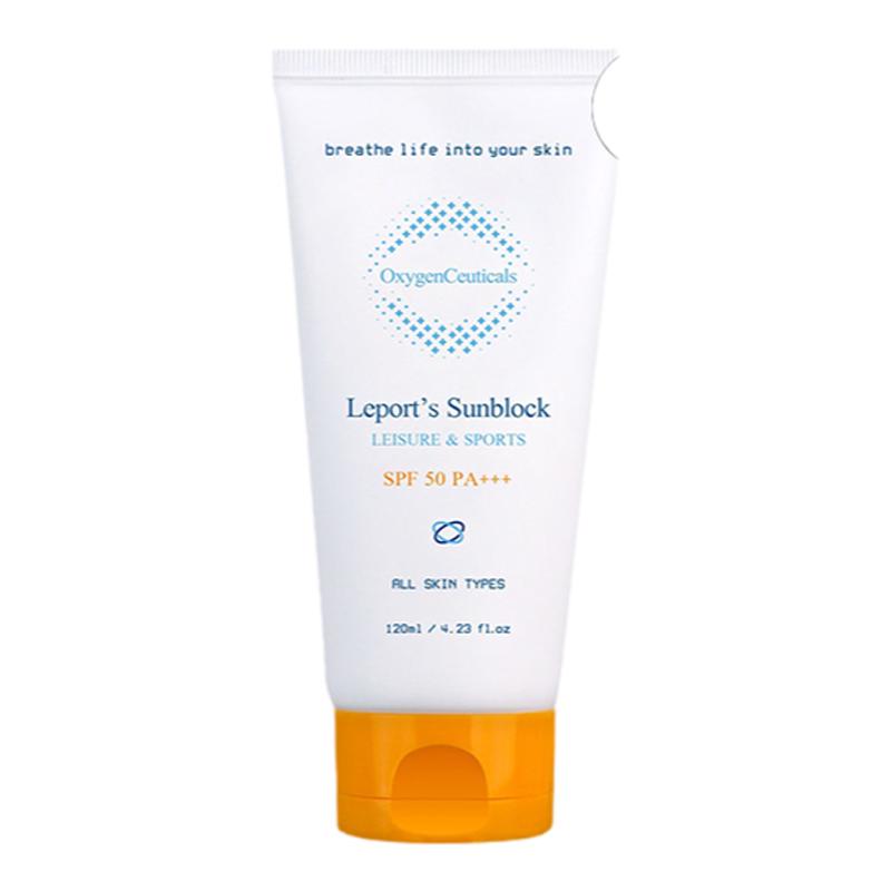 氧丽可丝 Leports 防晒霜120ml 提亮肤色/强力阻隔紫外线