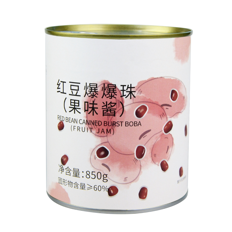 珈辰红豆爆粿罐头850g配料辅料