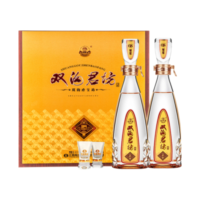 双沟珍宝坊君坊520ml礼盒2瓶装