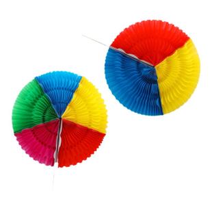 手翻花变色扇子学校运动会入场开幕式手拿道具儿童舞蹈演出手翻球