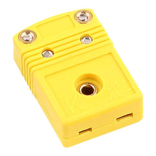 热电偶插头K型连接器卡装条温度计公母测温线插头T型炉温测试插座