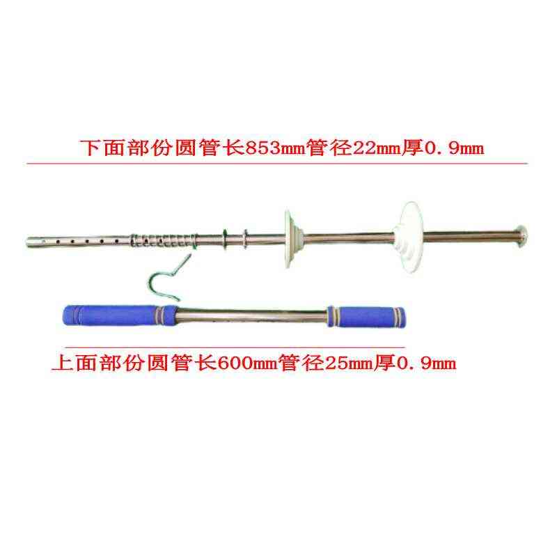 缠绕膜支架手持式不弯腰缠绕膜打包机新款拉直杆式便携简易拉膜器