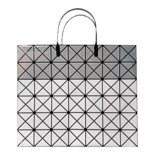 新款叉耳PVC大格子大气时尚潮流购物袋男女装免税店袋子定制潮流