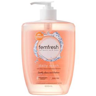 【海外进口正品保证】femfresh芳芯女性私处护理液温和洗护沐浴露