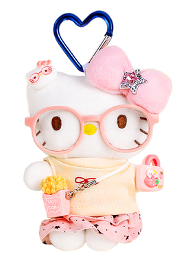 正版helloKitty粉色爆米花挂件