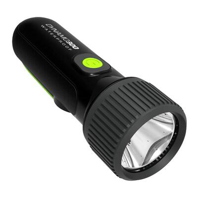 迪卡侬户外手电筒手摇USB充电