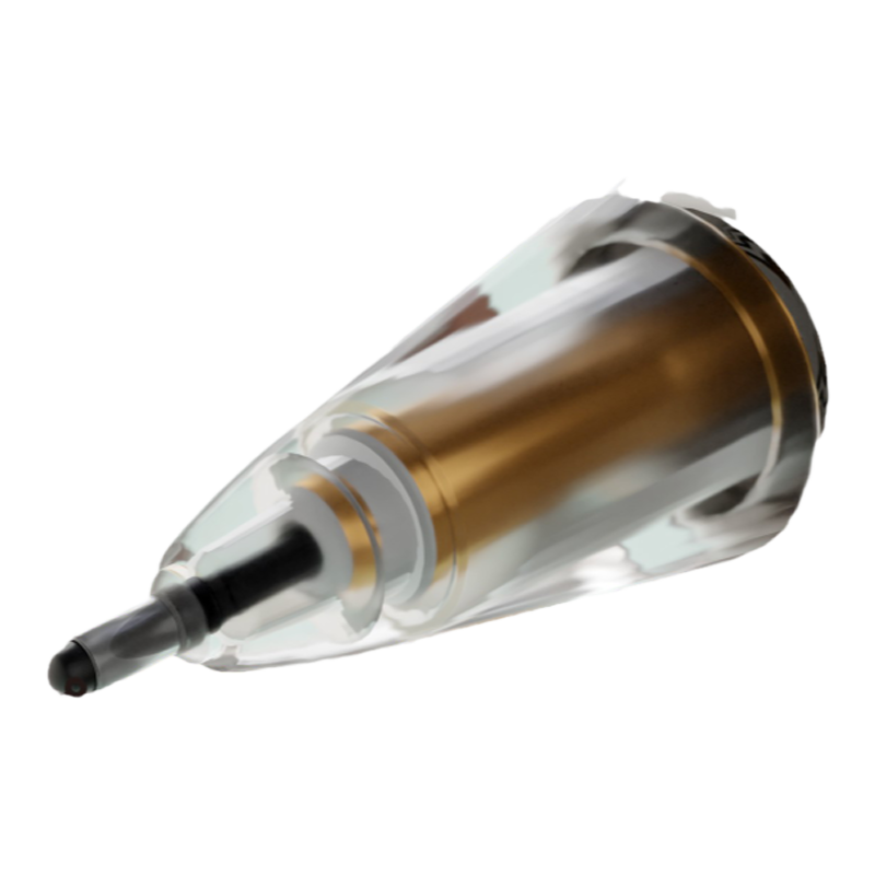 USICOOR适用于苹果Apple pencil笔尖2B/4B静音笔尖耐磨针管改造笔尖ipencil1/2代双重阻尼替换