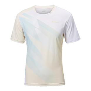 川崎羽毛球服女款玫瑰的故事运动T恤速干透气高颜值小花花裙