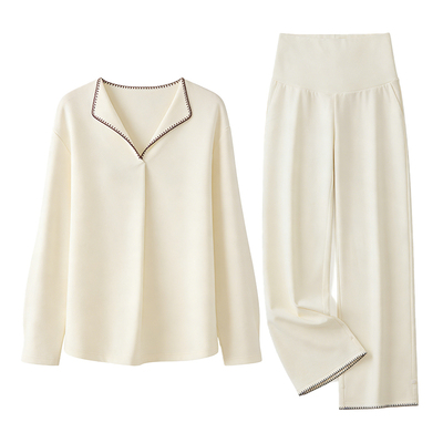 孕妇睡衣月子服秋冬家居服套装