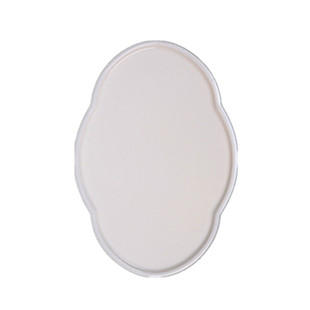 德化羊脂玉白瓷干泡盘茶壶托盘壶垫壶承茶艺小茶海方圆形家用简约