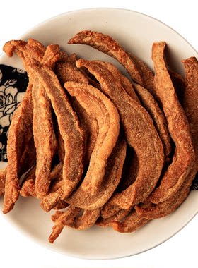 李记青岛脂渣特产五花肉脆哨精肉渣酥脆小吃梭子猪油渣生酮零食