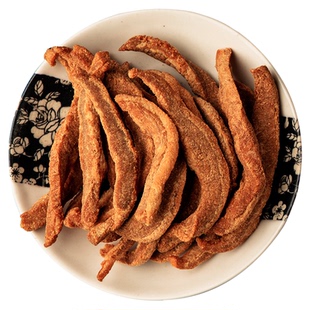 李记青岛脂渣特产五花肉脆哨精肉渣酥脆小吃梭子猪油渣生酮零食