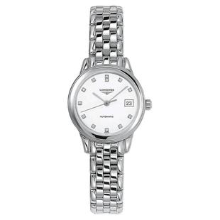 Longines浪琴正品手表军旗系列时尚镶钻机械女表L4.274.4.27.6