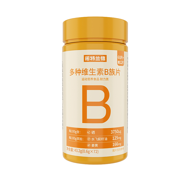 诺特兰德新一代b族复合维生素官方正品维生素c咀嚼片姜黄牛磺酸