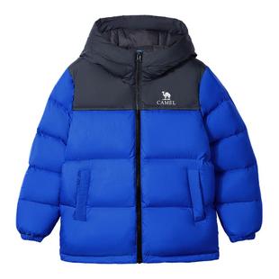 小骆驼儿童羽绒服加厚2025新款冬保暖连帽男童羽绒面包服男童外套