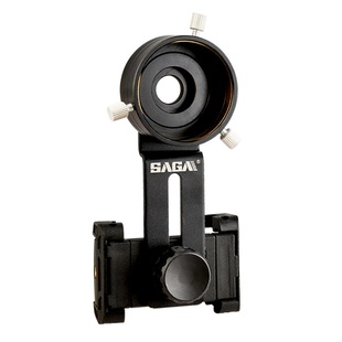 配件显微镜拍照支架目镜金属手机夹双筒单筒望远镜拍照拍摄裂隙灯