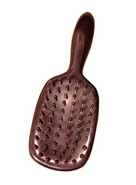 【卖檀翁】黑檀61齿按摩梳黑酸枝长柄梳经穴养生头疗经络梳拨筋梳