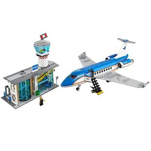 2026拼搭积木飞机系列机场航站楼拼装火箭大型客机男孩子益智玩具
