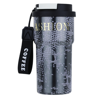 车载保温杯双饮便携不锈钢咖啡杯