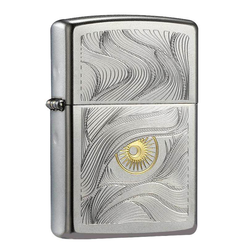 zippo打火机官方旗舰正品 秋水含睛 煤油防风含情送男友生日礼物